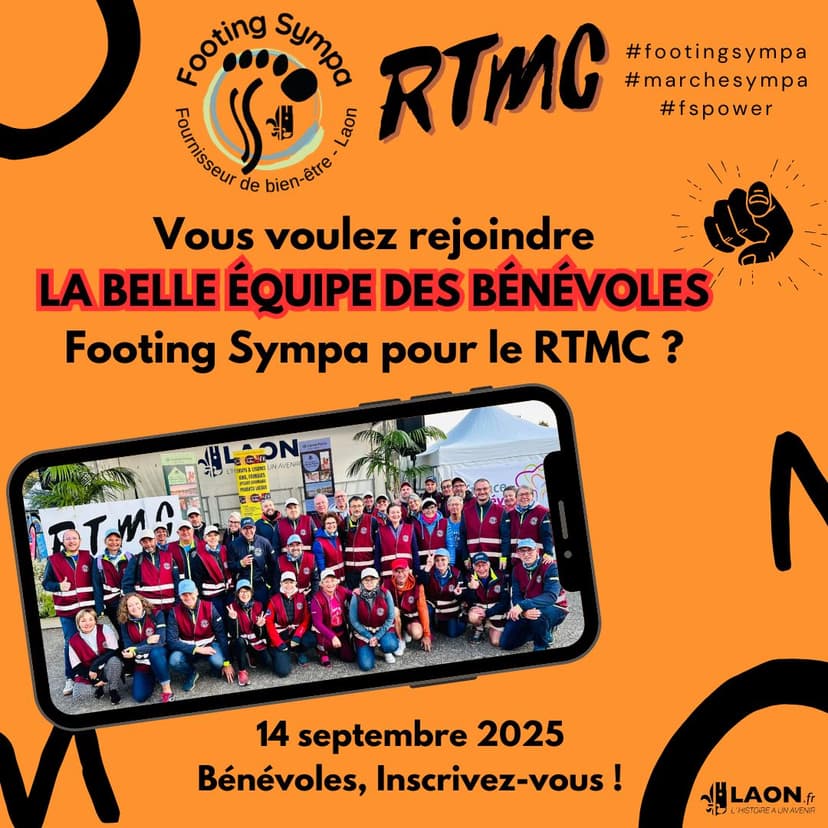 Bénévoles RTMC 2025 — inscrivez-vous !