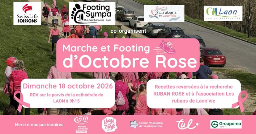 Le Footing Sympa se mobilise pour Octobre Rose 2026